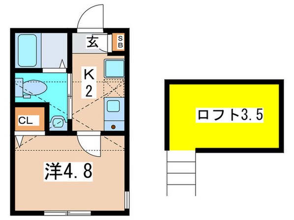 ラフィーナー上星川の物件間取画像